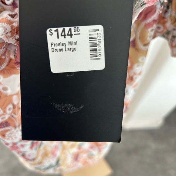 NEW EN SAISON ANTHROPOLOGIE PRESLEY RUFFLE MINI DRESS - Picture 12 of 12